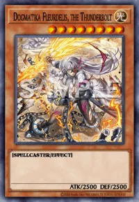 Dogmatika Fleurdelis, the Thunderbolt, Yu-Gi-Oh! card, LIGHT