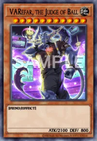 VARefar, the Judge of Ball, Yu-Gi-Oh! card, EARTH