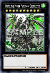 Jupiter the Power Patron of Destruction, Yu-Gi-Oh! card, WIND