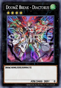 DoomZ Break - Diactorus, Yu-Gi-Oh! card, WIND