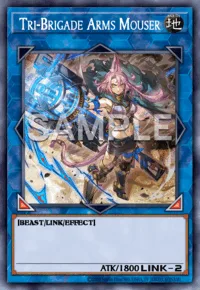 Tri-Brigade Arms Mouser, Yu-Gi-Oh! card, EARTH