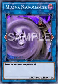 Miasma Necromancer, Yu-Gi-Oh! card, DARK