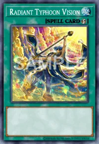 Radiant Typhoon Vision, Yu-Gi-Oh! card, SPELL