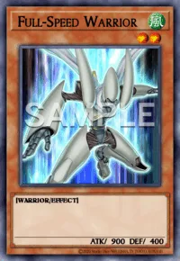 Full-Speed Warrior, Yu-Gi-Oh! card, WIND