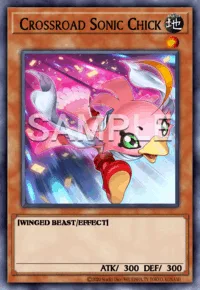 Crossroad Sonic Chick, Yu-Gi-Oh! card, EARTH
