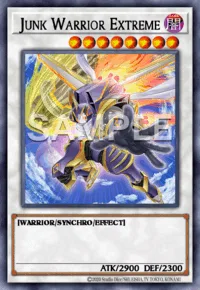 Junk Warrior Extreme, Yu-Gi-Oh! card, DARK