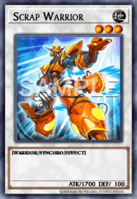 Scrap Warrior, Yu-Gi-Oh! card, EARTH