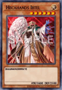 Hecahands Ibtel, Yu-Gi-Oh! card, LIGHT