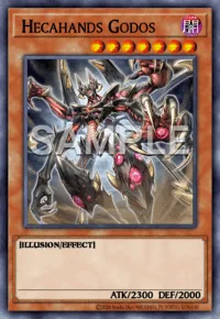 Hecahands Godos, Yu-Gi-Oh! card, DARK