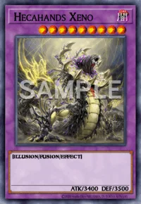 Hecahands Xeno, Yu-Gi-Oh! card, DARK