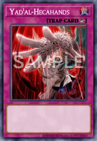 Yad'al-Hecahands, Yu-Gi-Oh! card, TRAP