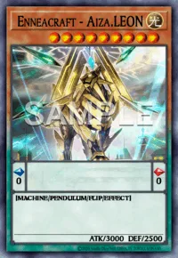 Enneacraft - Aiza.LEON, Yu-Gi-Oh! card, LIGHT