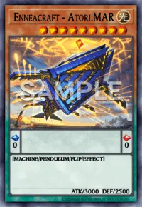 Enneacraft - Atori.MAR, Yu-Gi-Oh! card, LIGHT