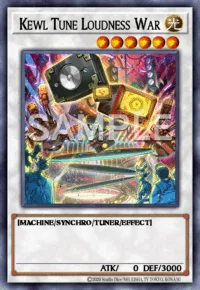 Kewl Tune Loudness War, Yu-Gi-Oh! card, LIGHT