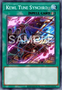 Kewl Tune Synchro, Yu-Gi-Oh! card, SPELL