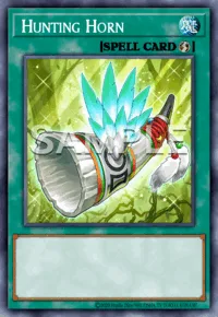 Hunting Horn, Yu-Gi-Oh! card, SPELL