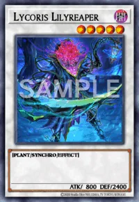 Lycoris Lilyreaper, Yu-Gi-Oh! card, DARK