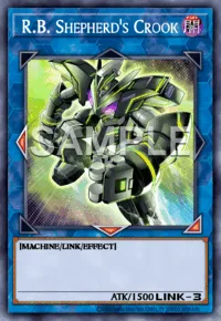 R.B. Shepherd's Crook, Yu-Gi-Oh! card, DARK