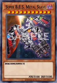 Super B.E.S. Metal Slave, Yu-Gi-Oh! card, DARK