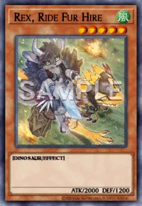 Rex, Ride Fur Hire, Yu-Gi-Oh! card, WIND