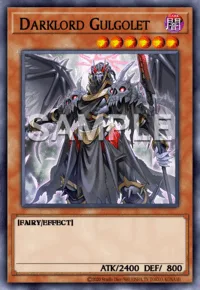 Darklord Gulgolet, Yu-Gi-Oh! card, DARK