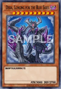 Derk, Longing for the Blue Skies, Yu-Gi-Oh! card, DARK