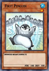 First Penguin, Yu-Gi-Oh! card, WATER