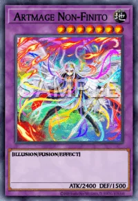 Artmage Non-Finito, Yu-Gi-Oh! card, EARTH