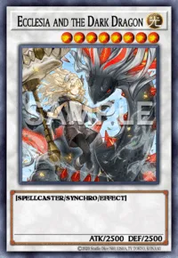 Ecclesia and the Dark Dragon, Yu-Gi-Oh! card, LIGHT