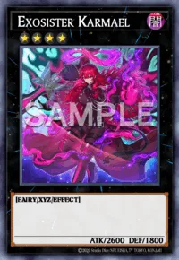 Exosister Karmael, Yu-Gi-Oh! card, DARK