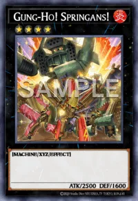 Gung-Ho! Springans!, Yu-Gi-Oh! card, FIRE