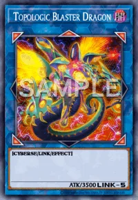 Topologic Blaster Dragon, Yu-Gi-Oh! card, DARK