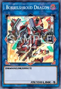 Borrelshroud Dragon, Yu-Gi-Oh! card, DARK