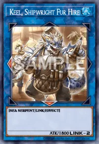 Keel, Shipwright Fur Hire, Yu-Gi-Oh! card, WATER