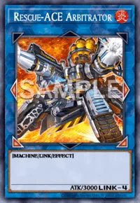 Rescue-ACE Arbitrator, Yu-Gi-Oh! card, FIRE