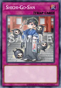 Shichi-Go-San, Yu-Gi-Oh! card, TRAP