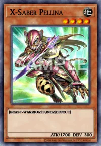 X-Saber Pellina, Yu-Gi-Oh! card, EARTH
