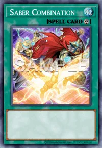 Saber Combination, Yu-Gi-Oh! card, SPELL