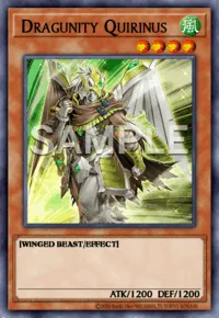 Dragunity Quirinus, Yu-Gi-Oh! card, WIND