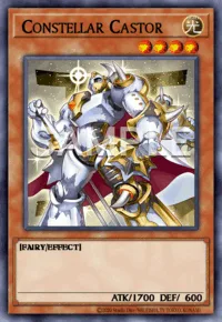 Constellar Castor, Yu-Gi-Oh! card, LIGHT