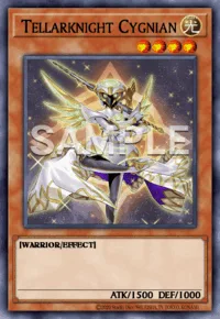 Tellarknight Cygnian, Yu-Gi-Oh! card, LIGHT