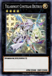Tellarknight Constellar Delteros, Yu-Gi-Oh! card, LIGHT