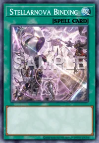 Stellarnova Binding, Yu-Gi-Oh! card, SPELL