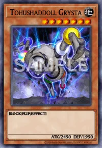 Tohushaddoll Grysta, Yu-Gi-Oh! card, EARTH