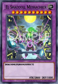 El Shaddoll Meshachrer, Yu-Gi-Oh! card, EARTH