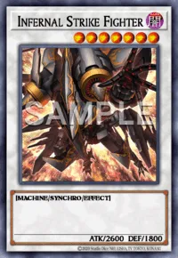 Infernal Strike Fighter, Yu-Gi-Oh! card, DARK