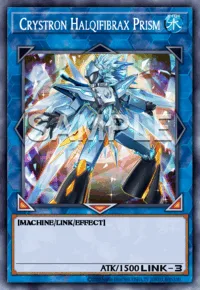 Crystron Halqifibrax Prism, Yu-Gi-Oh! card, WATER