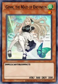 Genni, the Maid of Endymion, Yu-Gi-Oh! card, WIND