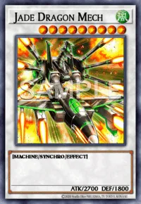 Jade Dragon Mech, Yu-Gi-Oh! card, WIND
