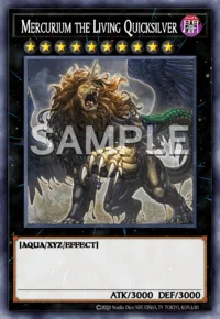 Mercurium the Living Quicksilver, Yu-Gi-Oh! card, DARK